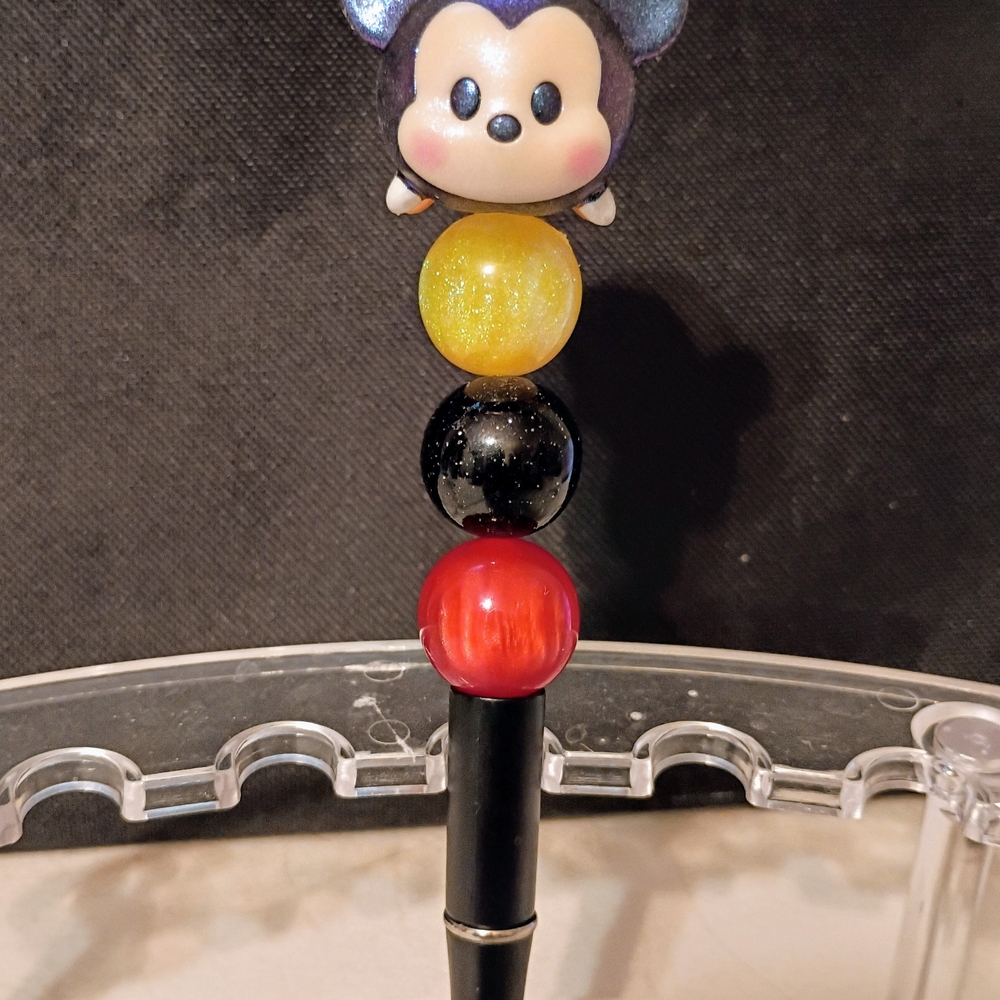 Mickey Mouse Stacking Toy - Black, Red, Yellow